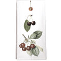 Montgomery Street Cherries Cotton Flour Sack Dish Towel