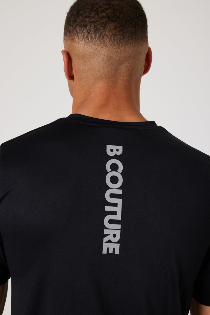Moreton Gym Shorts, Quarter-Zip Top & T-Shirt Set - Navy