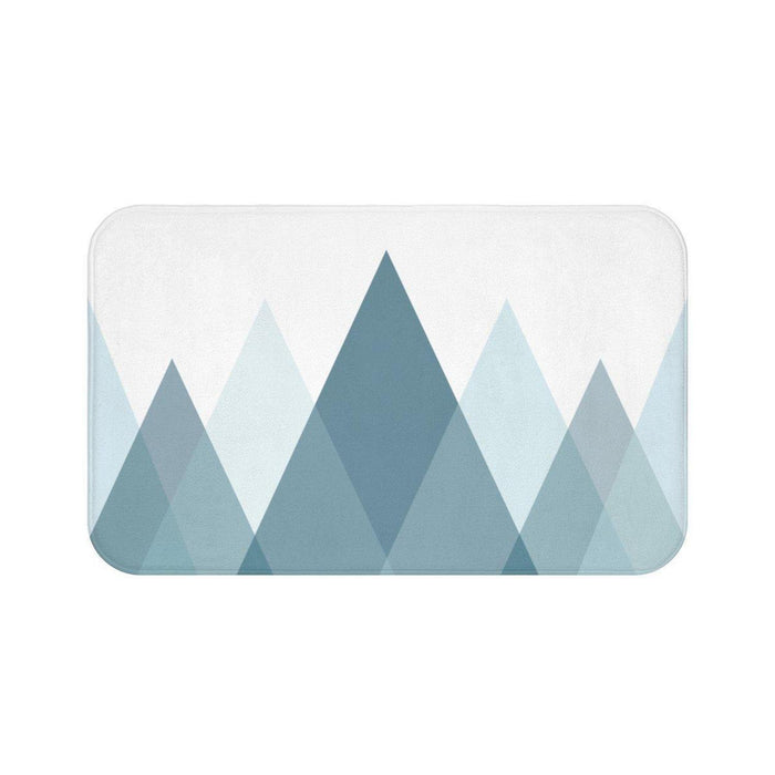 Mountains Bath Mat, Modern Bath Mat, Bath Rug, Bathtub Mat, Shower Mat, Bathroom Bath Mat, Bathroom Decor