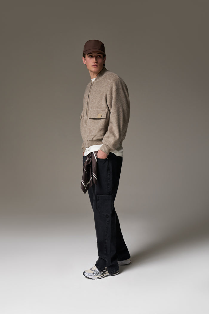 MULTI POCKET WASHED JEAN - BLACK WASH