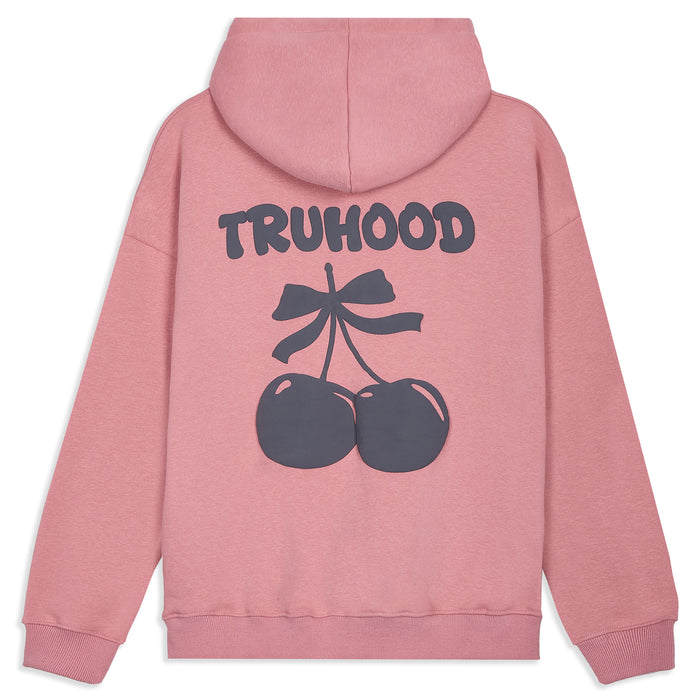 Muted Pink Tru Woman Oversize Hoodie