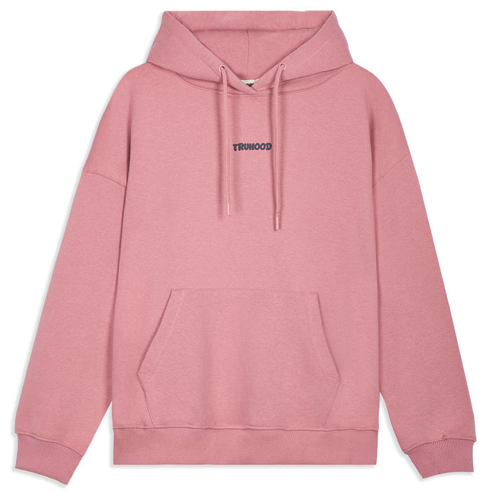 Muted Pink Tru Woman Oversize Hoodie