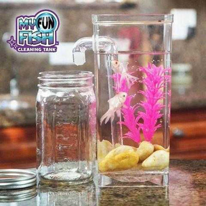 My Fun Fish Self Cleaning Tank Complete Aquarium Setup - foxberryparkproducts