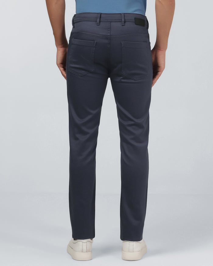 Navy Bleed Zero Slim Fit Jeans - Abto