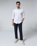 Navy Solid Khakis - Hemlock