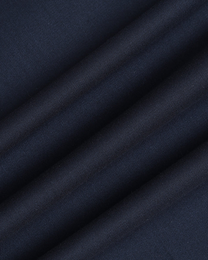 Navy Solid Trouser - Liano