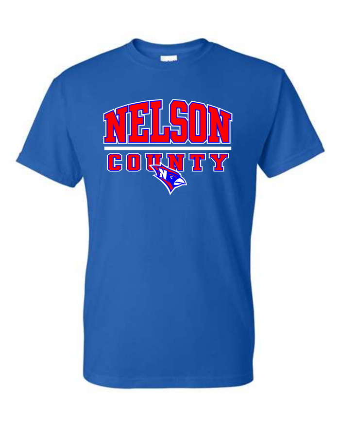 Nelson County Blue Short Sleeve Tee