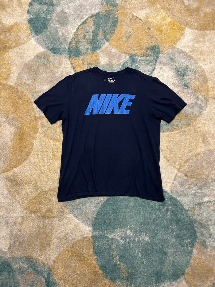 Nike Dark Blue cotton T-shirt