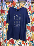 Nike 'outrun the dark' midnight blue t-shirt