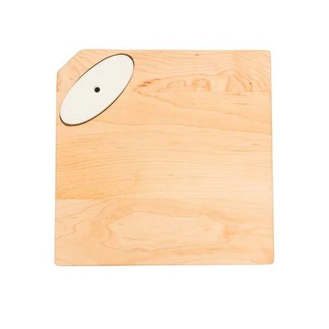 Nora Fleming  maple cheese board