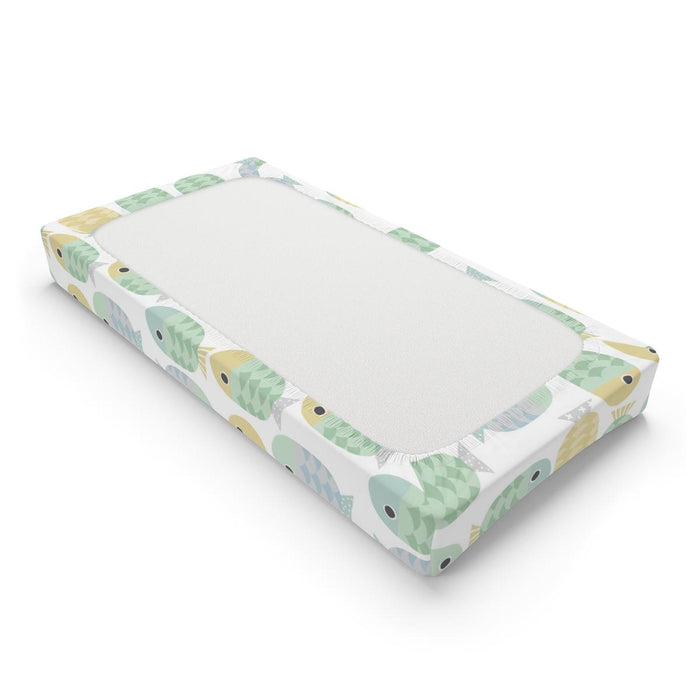 Neutral Unisex Baby Change Pad Cover Ocean, Baby Bedding + Decor