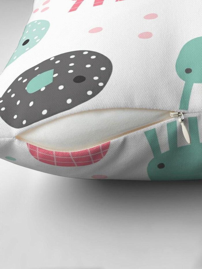 Girls Throw Pillow Ocean Fish, Girls Bedding, Girls Nursery Decor and Accessories, Made in the USA | Pippa + June