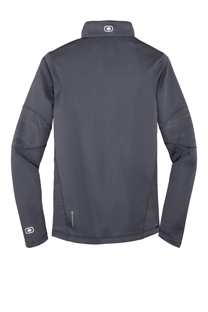 OGIO® Fulcrum 1/4-Zip - Gear Grey