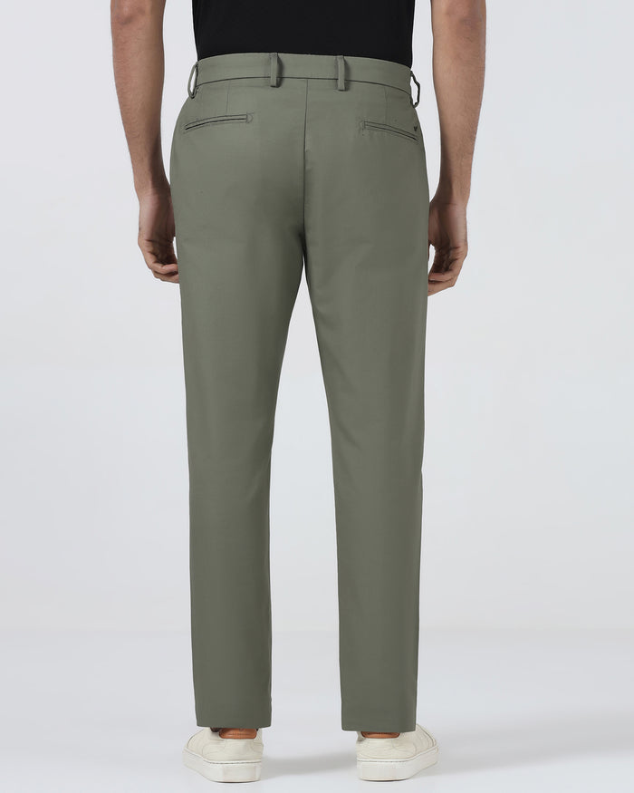 Olive Textured Khakis - Oak