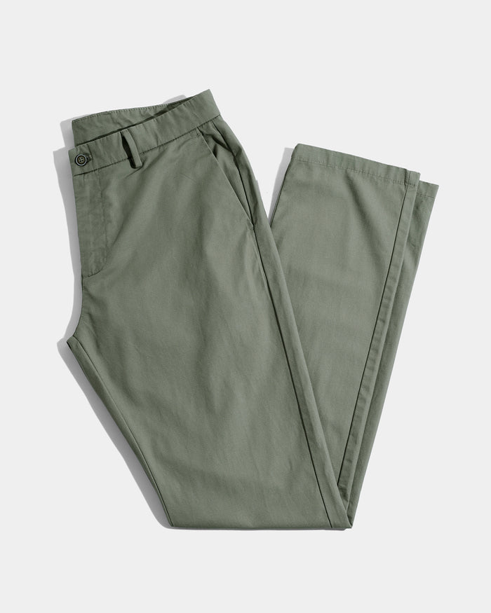 Olive Textured Khakis - Oak