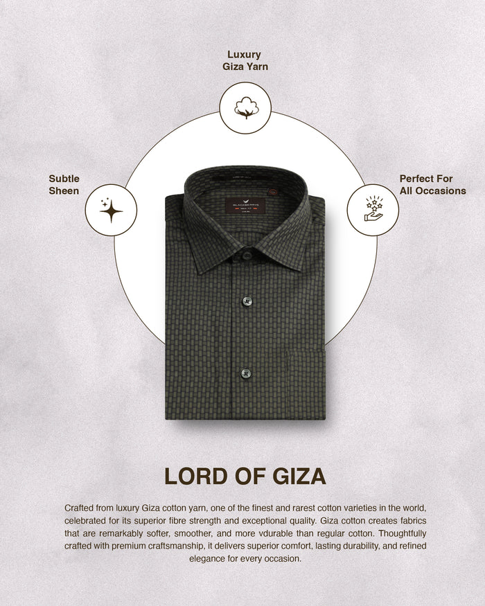 Olive Textured Shirt - Roster