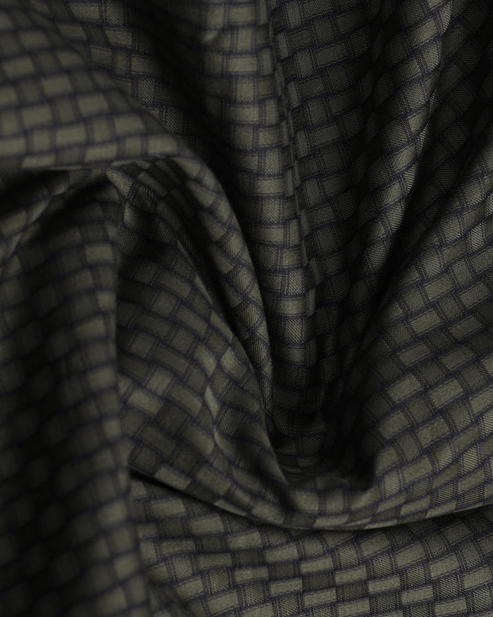 Olive Textured Shirt - Roster