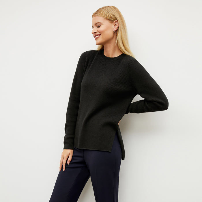 Ollie Sweater - Cashmere :: Black