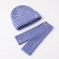 Only Curls Dusty Blue Super Soft Satin-Lined Beanie & Glove Set - Only Curls