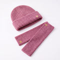 Only Curls Dusty Pink Super Soft Satin-Lined Beanie & Glove Set - Only Curls