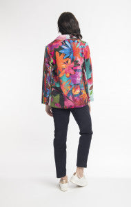 Orientique Printed Blazer