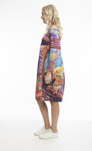 Orientique Stretch Bubble Dress