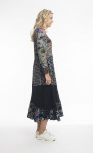 Orientique Stretch Organic Cotton Dress