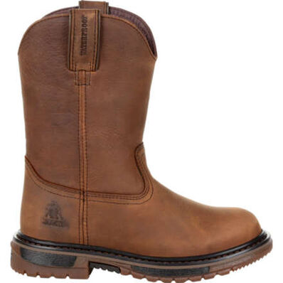 Original Ride FLX Waterproof Western Boot (Big Kid)