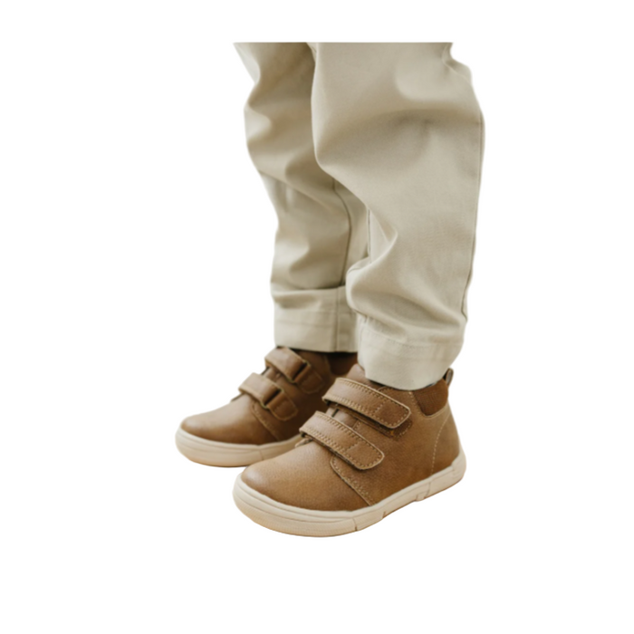 Otis Double Velcro Sneaker (Toddler/Little Kid)