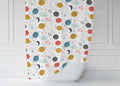 Boys Shower Curtain Outer Space, Boys Bathroom Decor & Accessories | Pippa + June