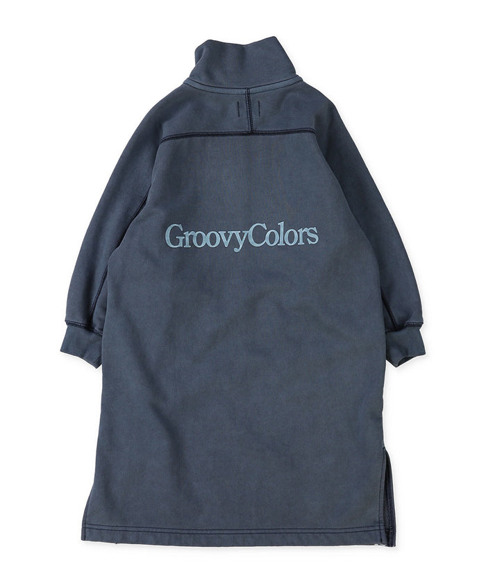 Overdye Half Zip Dress