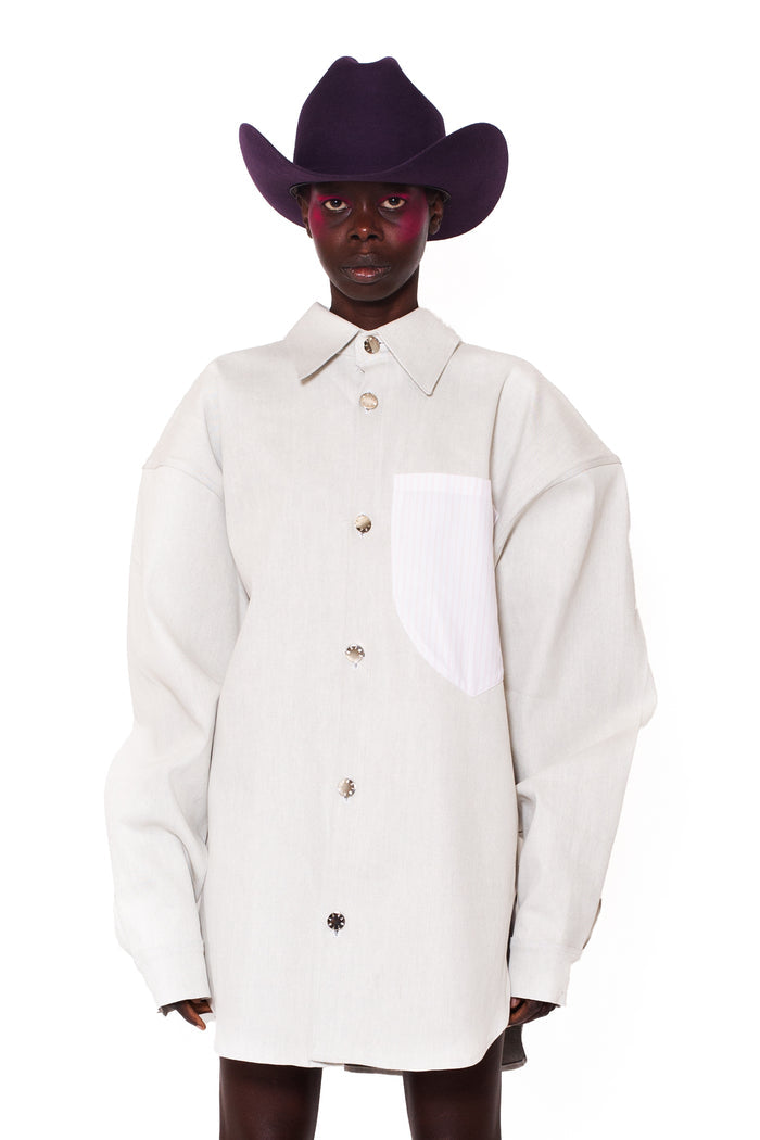 Oversize Denim Shirt