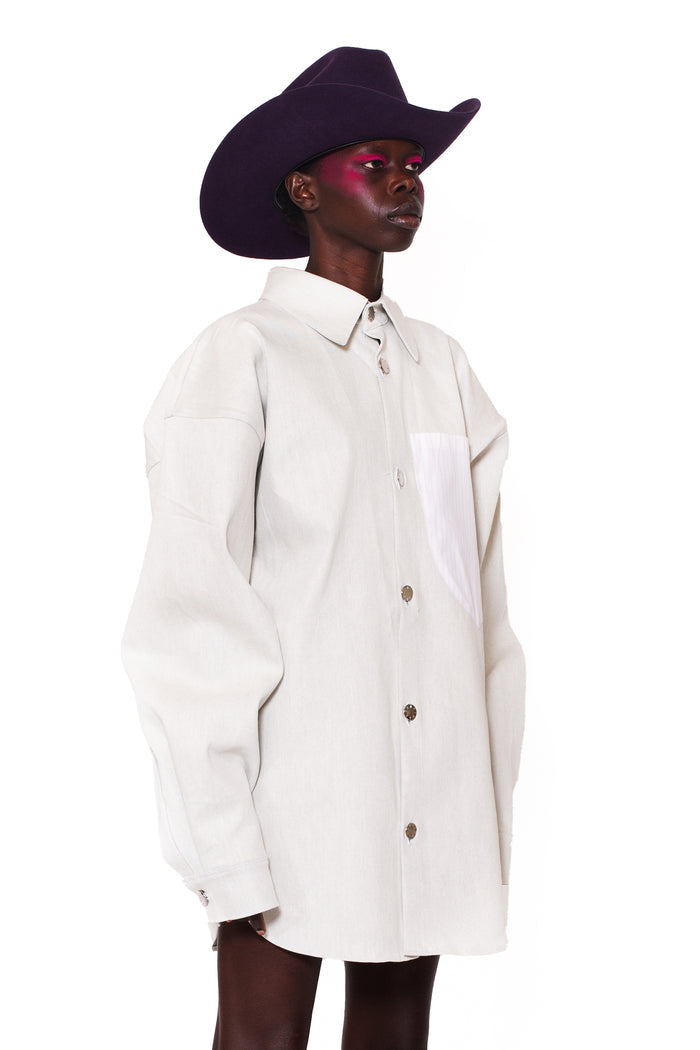 Oversize Denim Shirt