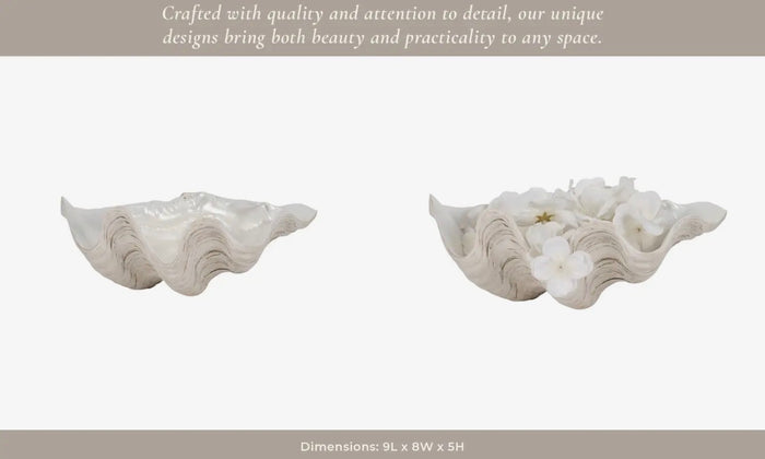 Oyster Decorative Bowl