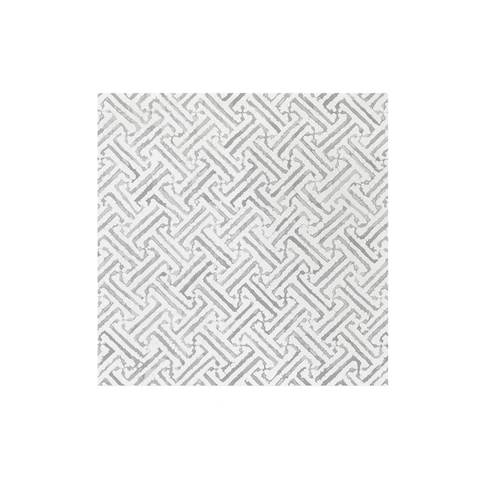 Paper Soft Napkins | Greek Key Light Gray