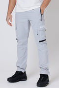 Parkfield Tapered Cargo Woven Pants - Light Grey