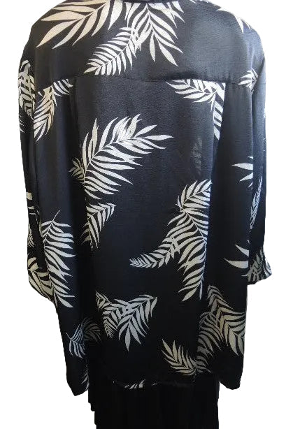 Party Girl Leaf Print Shirt