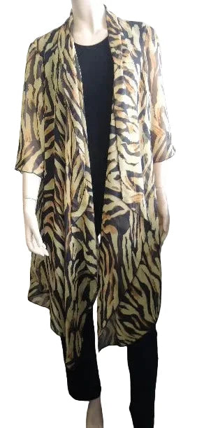 Party Girl Longer Length Chiffon Jacket