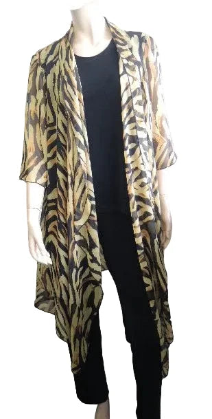 Party Girl Longer Length Chiffon Jacket