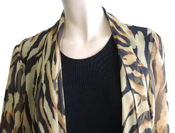 Party Girl Longer Length Chiffon Jacket
