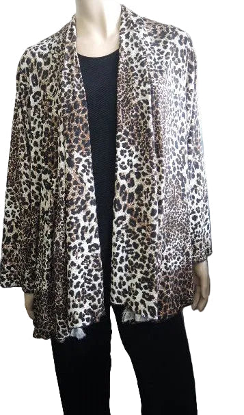 Party Girl Stretch Animal Print Jacket