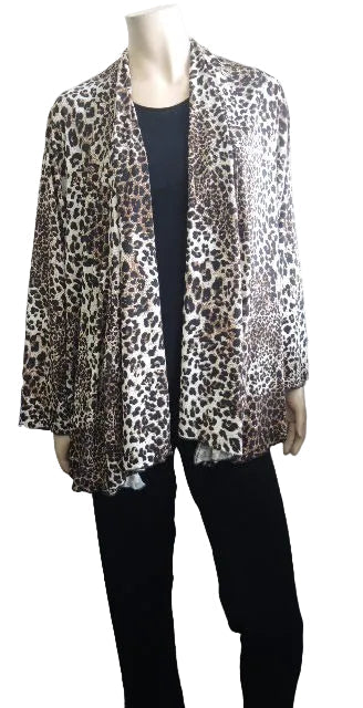 Party Girl Stretch Animal Print Jacket