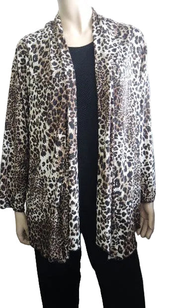 Party Girl Stretch Animal Print Jacket