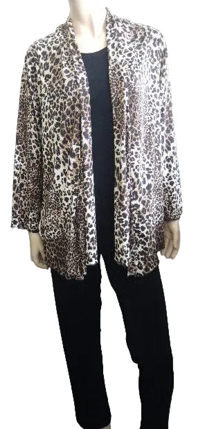 Party Girl Stretch Animal Print Jacket