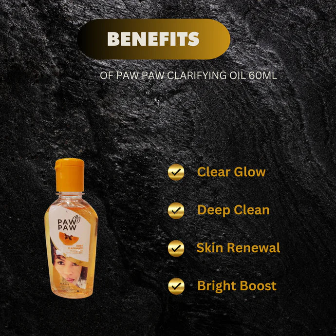 Paw Paw Papaya Clarifying Oil 60 ml Each ( 3 - Pack)