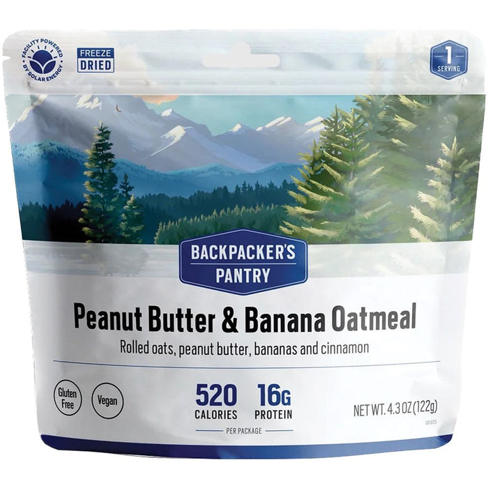 PB & Banana Oatmeal 1P (Vegan)