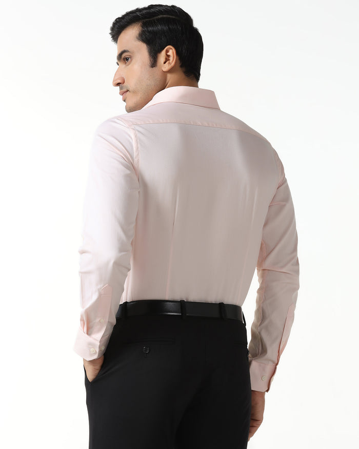 Peach Textured Shirt - Ryan