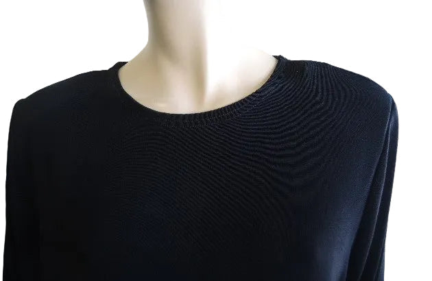 Peer Gynt 3/4 Sleeve Classic Neck Top.