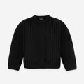 Pendleton Cable Knit Sweater - Black