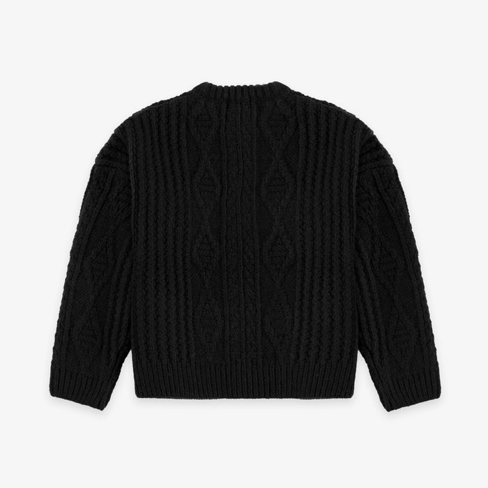 Pendleton Cable Knit Sweater - Black